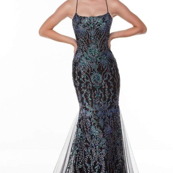 Alyce Paris Dresses & Skirts - Alyce Paris 61200 Prom Dress Blue Size 2